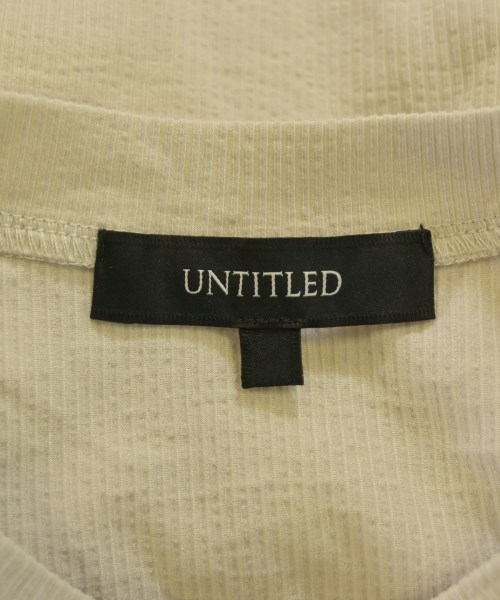 UNTITLED（アンタイトル）Tシャツ・カットソー ベージュ サイズ:XS レディース/2200620992336