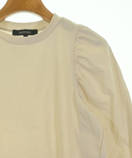 UNTITLED（アンタイトル）Tシャツ・カットソー ベージュ サイズ:XS レディース/2200620992336