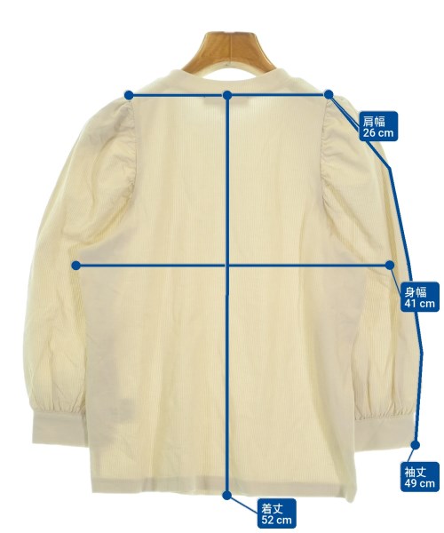 UNTITLED（アンタイトル）Tシャツ・カットソー ベージュ サイズ:XS レディース/2200620992336