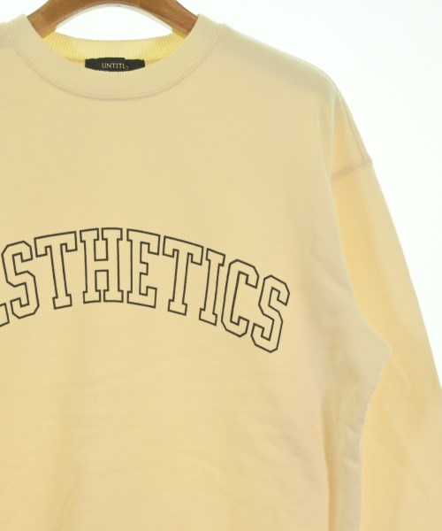 UNTITLED（アンタイトル）スウェット 黄 サイズ:0(XS位) レディース/2200620992435