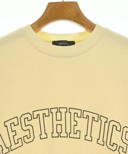 UNTITLED（アンタイトル）スウェット 黄 サイズ:0(XS位) レディース/2200620992435
