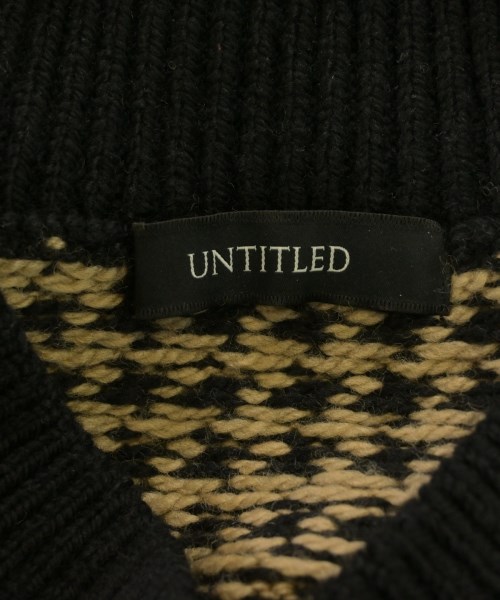 UNTITLED（アンタイトル）ニット・セーター 黒 サイズ:-(L位) レディース/2200620992442