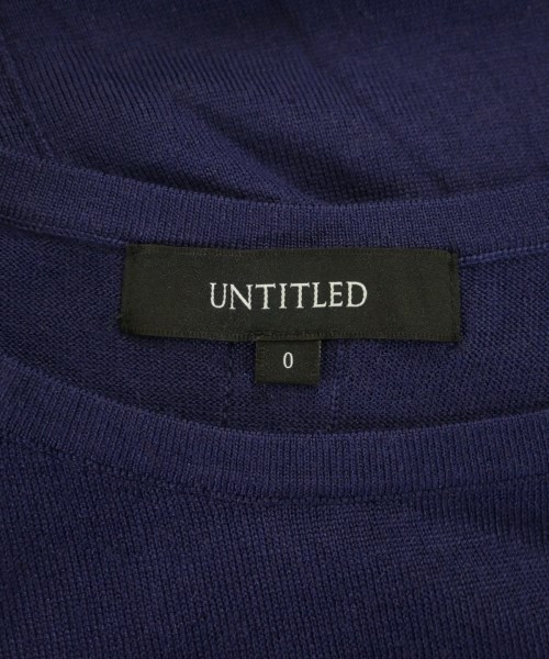 UNTITLED（アンタイトル）ニット・セーター 紫 サイズ:0(XS位) レディース/2200620992497