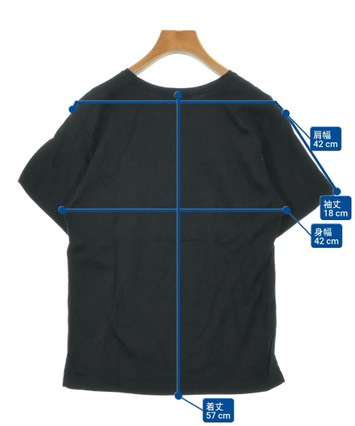 UNTITLED（アンタイトル）Tシャツ・カットソー 黒 サイズ:1(S位) レディース/2200620992565