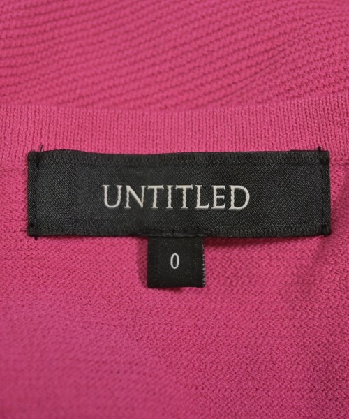UNTITLED（アンタイトル）ニット・セーター ピンク サイズ:0(XS位) レディース/2200620992701