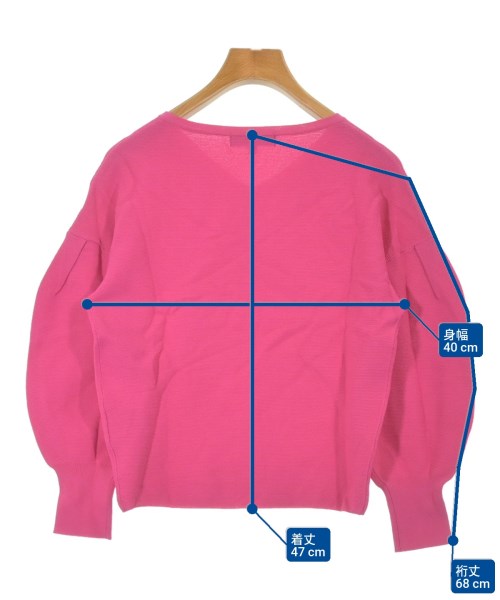 UNTITLED（アンタイトル）ニット・セーター ピンク サイズ:0(XS位) レディース/2200620992701