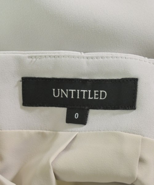 UNTITLED（アンタイトル）ロング・マキシ丈スカート グレー サイズ:0(XS位) レディース/2200620992800