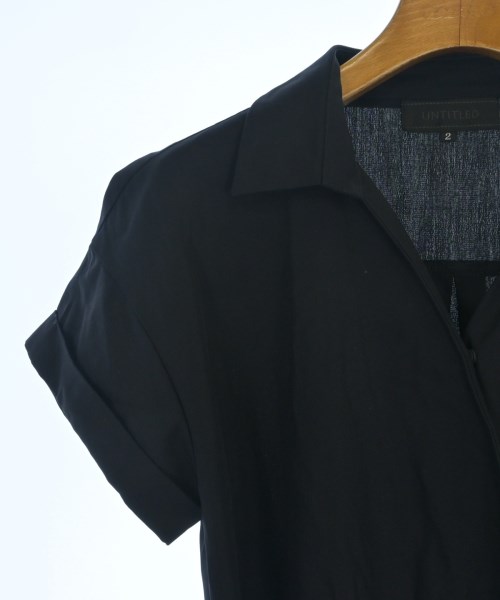 UNTITLED（アンタイトル）シャツワンピース 紺 サイズ:2(M位) レディース/2200621378030