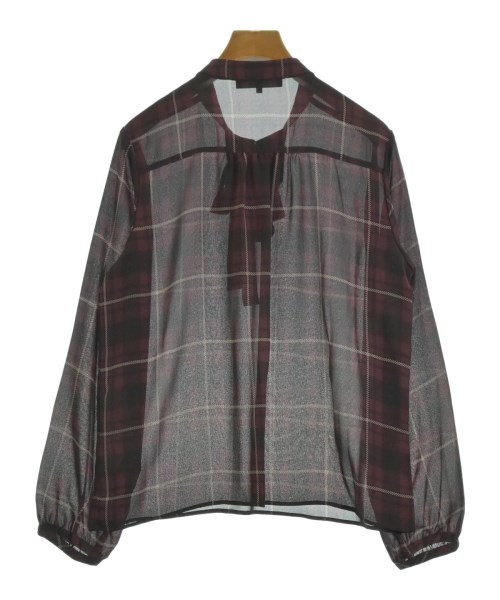 UNTITLED（アンタイトル）ブラウス 赤 サイズ:4(XL位) レディース/2200636983274