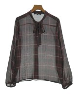 UNTITLED（アンタイトル）ブラウス 赤 サイズ:4(XL位) レディース/2200636983274