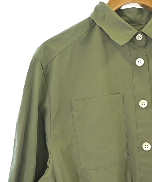 UNTITLED（アンタイトル）シャツワンピース カーキ サイズ:2(M位) レディース/2200624595021