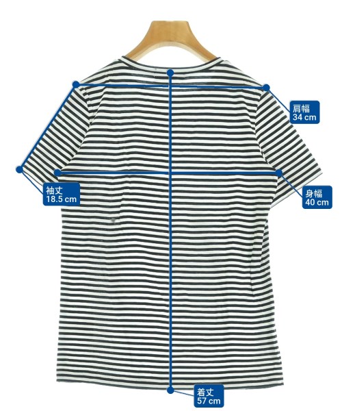 UNTITLED（アンタイトル）Tシャツ・カットソー 黒 サイズ:0(XS位) レディース/2200624595106