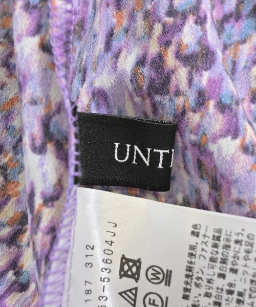 UNTITLED（アンタイトル）ワンピース 紫 サイズ:1(S位) レディース/2200624595120