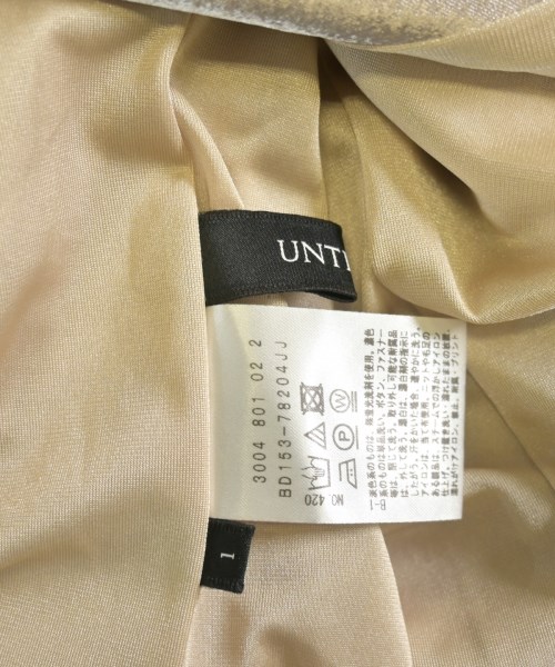 UNTITLED（アンタイトル）ロング・マキシ丈スカート ベージュ サイズ:1(S位) レディース/2200634119057