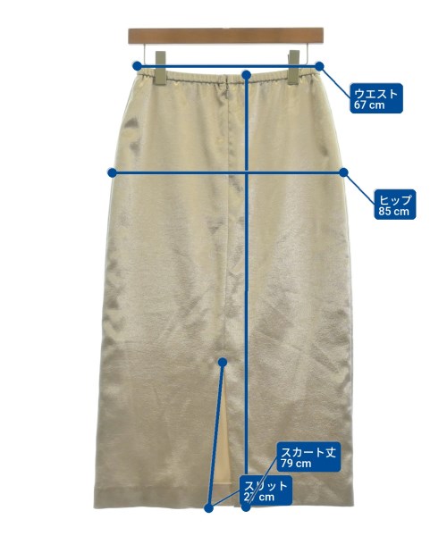 UNTITLED（アンタイトル）ロング・マキシ丈スカート ベージュ サイズ:1(S位) レディース/2200634119057