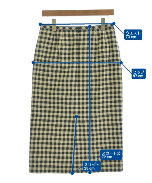 UNTITLED（アンタイトル）ロング・マキシ丈スカート 黒 サイズ:2(M位) レディース/2200634119071