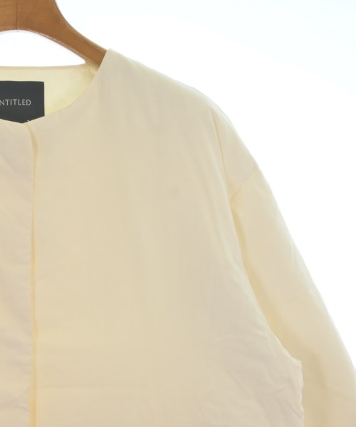 UNTITLED（アンタイトル）ダウンジャケット/ダウンベスト 白 サイズ:2(M位) レディース/2200634119095