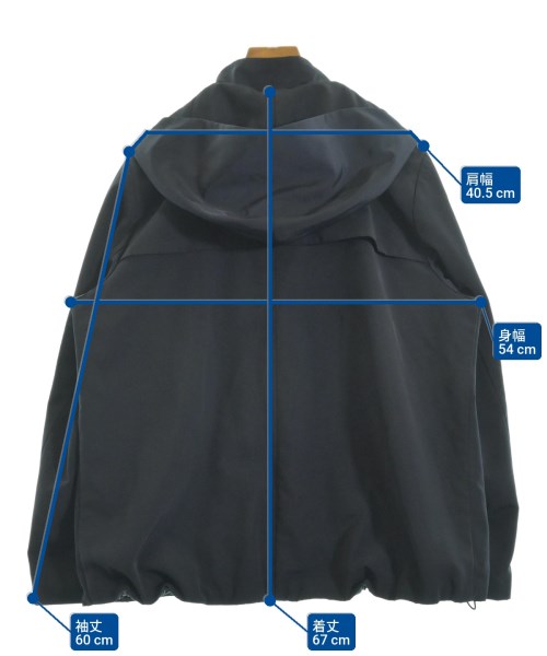 UNTITLED（アンタイトル）ブルゾン 紺 サイズ:44(XL位) レディース/2200623632024