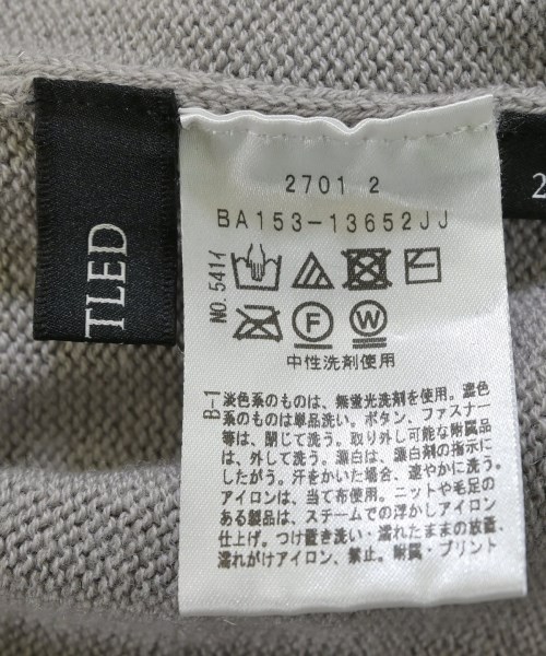 UNTITLED（アンタイトル）ニット・セーター グレー サイズ:2(M位) レディース/2200640300036