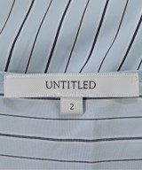 UNTITLED（アンタイトル）ブラウス 青 サイズ:2(M位) レディース/2200620798112