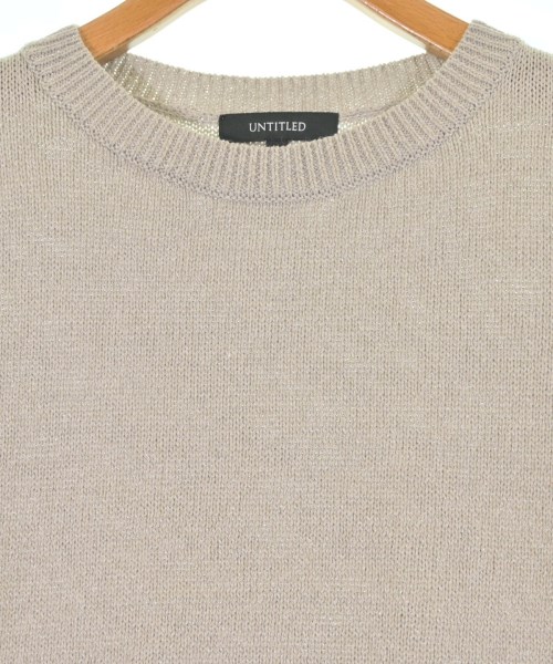 UNTITLED（アンタイトル）ニット・セーター ベージュ サイズ:2(M位) レディース/2200632025268
