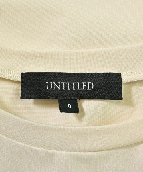UNTITLED（アンタイトル）Tシャツ・カットソー 黄 サイズ:0(XS位) レディース/2200627705021