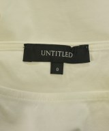 UNTITLED（アンタイトル）Tシャツ・カットソー 白 サイズ:0(XS位) レディース/2200627705052
