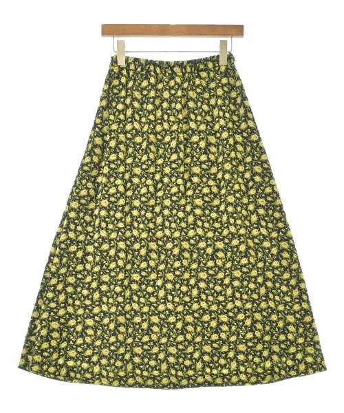 UNTITLED（アンタイトル）ロング・マキシ丈スカート 黄 サイズ:1(S位) レディース/2200627705113