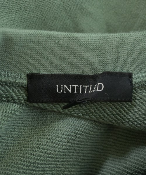UNTITLED（アンタイトル）スウェット 緑 サイズ:0(XS位) レディース/2200631605034