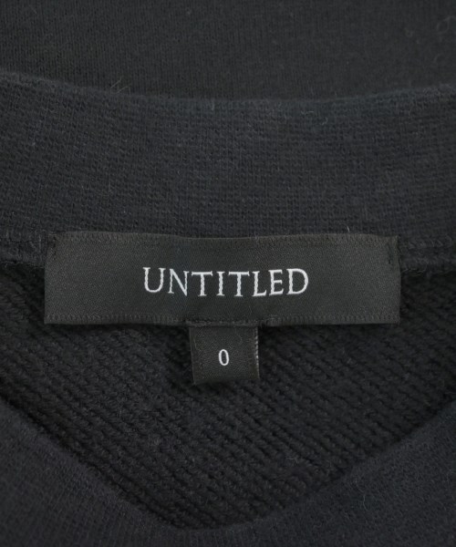 UNTITLED（アンタイトル）スウェット 黒 サイズ:F レディース/2200631605133