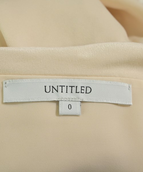 UNTITLED（アンタイトル）ブラウス ピンク サイズ:0(XS位) レディース/2200631605157