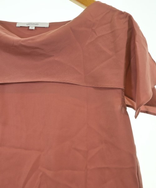 UNTITLED（アンタイトル）ブラウス ピンク サイズ:0(XS位) レディース/2200631605188