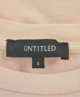 UNTITLED（アンタイトル）Tシャツ・カットソー ピンク サイズ:0(XS位) レディース/2200631605379