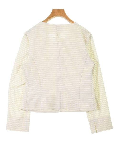 UNTITLED（アンタイトル）ノーカラージャケット ベージュ サイズ:3(L位) レディース/2200641137013