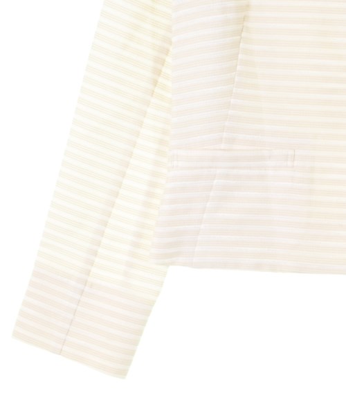 UNTITLED（アンタイトル）ノーカラージャケット ベージュ サイズ:3(L位) レディース/2200641137013