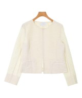 UNTITLED（アンタイトル）ノーカラージャケット ベージュ サイズ:3(L位) レディース/2200641137013