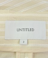 UNTITLED（アンタイトル）ノーカラージャケット ベージュ サイズ:3(L位) レディース/2200641137013