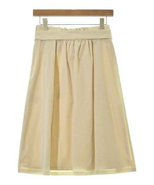 UNTITLED（アンタイトル）ひざ丈スカート ベージュ サイズ:3(L位) レディース/2200641137020