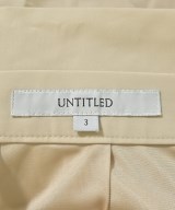 UNTITLED（アンタイトル）ひざ丈スカート ベージュ サイズ:3(L位) レディース/2200641137020