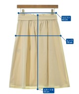 UNTITLED（アンタイトル）ひざ丈スカート ベージュ サイズ:3(L位) レディース/2200641137020