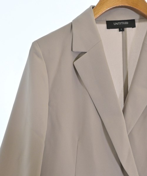 UNTITLED（アンタイトル）カジュアルジャケット ベージュ サイズ:2(M位) レディース/2200619982027