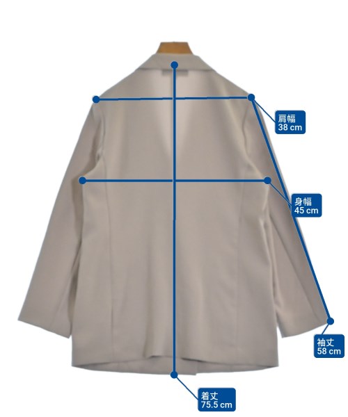 UNTITLED（アンタイトル）カジュアルジャケット ベージュ サイズ:2(M位) レディース/2200619982027