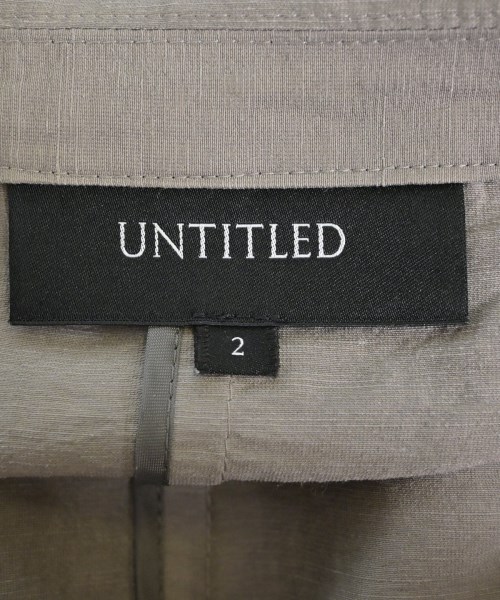 UNTITLED（アンタイトル）カジュアルジャケット ベージュ サイズ:2(M位) レディース/2200619982034