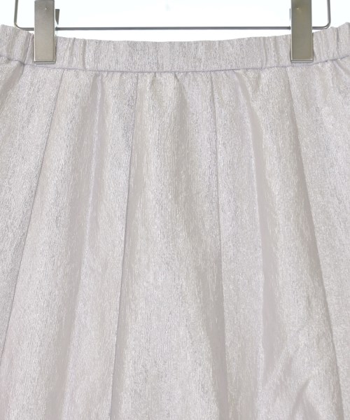 UNTITLED（アンタイトル）ロング・マキシ丈スカート シルバー サイズ:2(M位) レディース/2200619982072