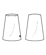 UNTITLED（アンタイトル）ロング・マキシ丈スカート シルバー サイズ:2(M位) レディース/2200619982072