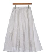 UNTITLED（アンタイトル）ロング・マキシ丈スカート シルバー サイズ:2(M位) レディース/2200619982072