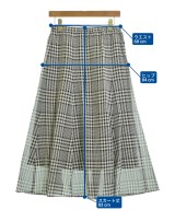 UNTITLED（アンタイトル）ロング・マキシ丈スカート 黒 サイズ:2(M位) レディース/2200619982089