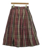 UNTITLED（アンタイトル）ロング・マキシ丈スカート 赤 サイズ:2(M位) レディース/2200619982119