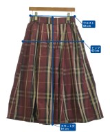 UNTITLED（アンタイトル）ロング・マキシ丈スカート 赤 サイズ:2(M位) レディース/2200619982119