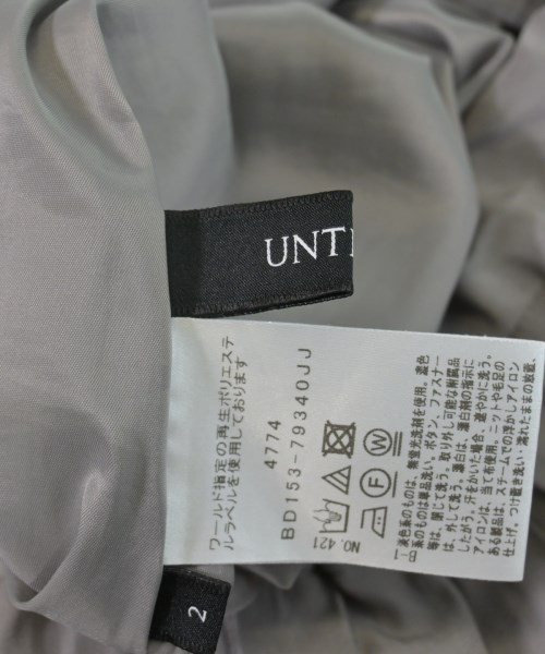 UNTITLED（アンタイトル）ロング・マキシ丈スカート グレー サイズ:-(M位) レディース/2200619982133